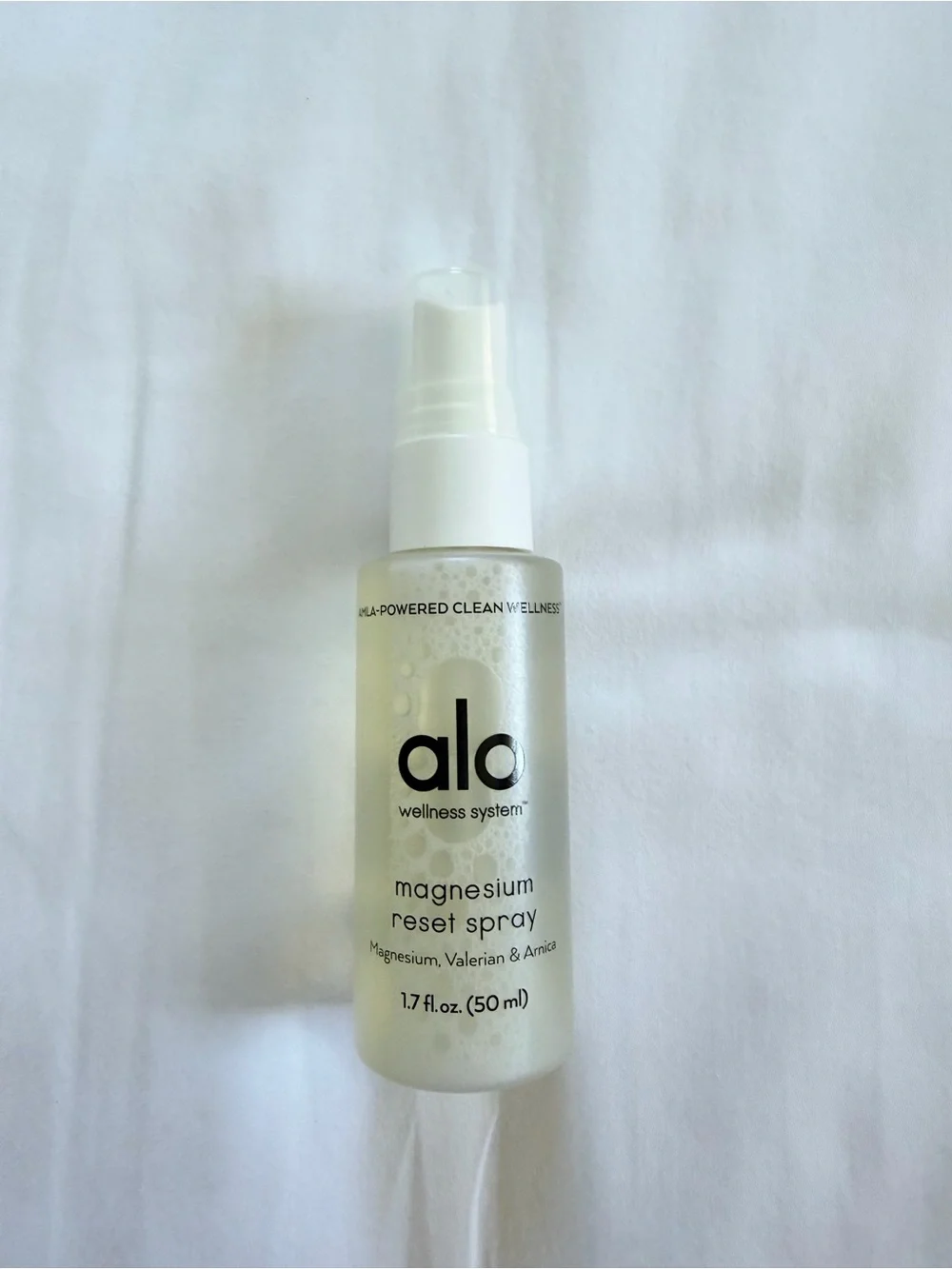 Alo Wellness new System Magnesium Reset Spray 1.7 oz 50ml Valerian Arnica